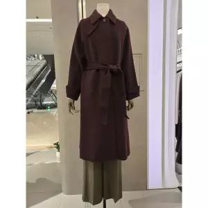 [지고트](대전신세계)JRBE0CTC23 싱글버튼 캐시미어 블렌드 코트