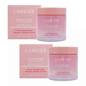 LANEIGE 라네즈 바운시 앤 펌 슬리핑 마스크 60ml 2개 수분 보습 광채 주름개선_