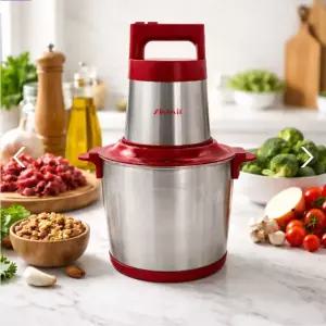 신일 6리터 대용량 업소용 다지기 스텐용기 3중 6엽 날 SMX-SC06CHB