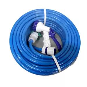 삼정 물호스 베란다 청소 정원 분사기 세차건 15m가정용릴 세차 다용도 마당 원예 조경 호스