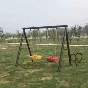 야외 그네 놀이기구 공원 그네봉 흔들 팬션 펜션 안전