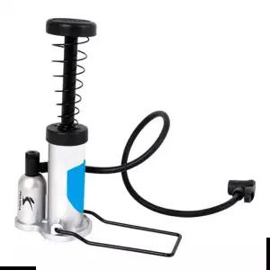 핸드펌프 펌프 발펌프 다기능 미니 튜브펌프 블랙실버