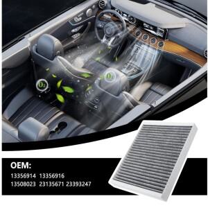 호환 오펠 Vauxhall Astra K Insignia B Chevy  Cadillac  Buick Hummer 13356914용 1pc 캐빈 필터