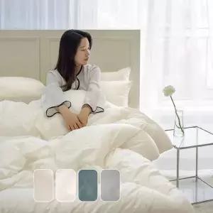 [무케] 그래이불_오가닉 침구세트 EK이불+LK패드+베개커버2p (이불가방 세탁망 증정)