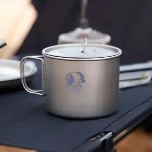 아베나키 캠핑 백패킹 등산 머그컵 900ml 티타늄 솔로쿠커 냄비