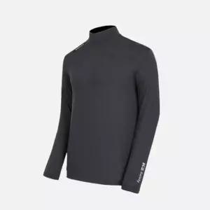 K2 에어모션 티셔츠 검정스포츠 보온 목티 운동 폴라 작업용