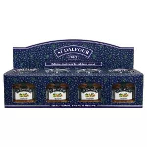 샹달프 미니잼 무화과 4p 세트 112g 1세트 간식 학원 생일파티 선물 어린이집 만들기