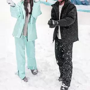 남자 여자 스키 스키복 스노우보드 상하 세트 바지 자켓 경량 방한 방수 방풍 스판 팬츠