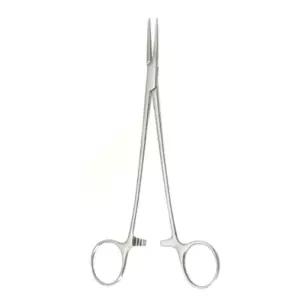 의료용 SOBYTEK 할스테드 포셉 곡선형 지침기 가위형 집게 15-0518 16CM