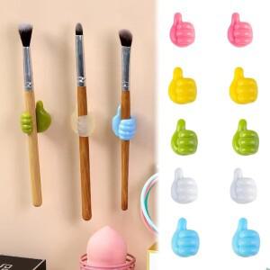 손모양의 고무 홀더 안경 케이블 전원 코드 충전 라인 자체 접착 미니 소형 후크 Storag  가제트 자동차 액