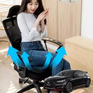 벨로스터N라인 여름용 호환 메쉬 쿨링방석 통풍차량용 사무실 방석 자동차 의자 아이스 냉풍