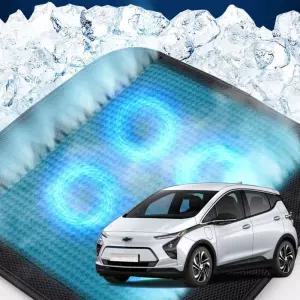 볼트EV 호환 차량용 쿨링시트 메쉬 4팬용방석 사무실 여름방석 자동차 의자 아이스 휴대용 용통풍 용자동차