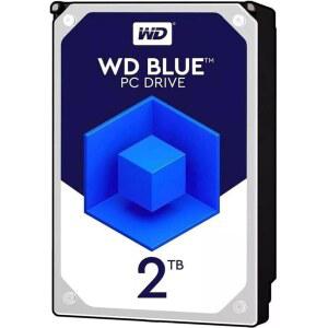 [미국배송] 웨스턴 디지털 2TB WD 블루 PC 내장 하드 드라이브 HDD - 5400RPM SATA 6GB/S 256MB 캐시 3.5인치 WD20EZAZ