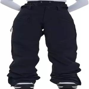 하이 익스피리언스 스키 팬츠 스노우 스노보드 방수 단열 배기 방풍 하이킹 겨울 따뜻하게 남성 여성용