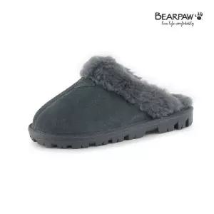 슈즈 여성 MARY 마리 차콜 소가죽 양모 스커프 어그슬리퍼 K814049ODW