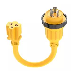 1FT 30암페어 ~ 20암페어 쇼어 파워 어댑터 마린30암페어 15암페어 NEMA L530P 515 /20R 615 T 블레이드