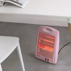 전기히터 석영관 2단 발난로 사무실 미니히터 가정용 소형 용스토브 미니로 실내 용난로 캠핑
