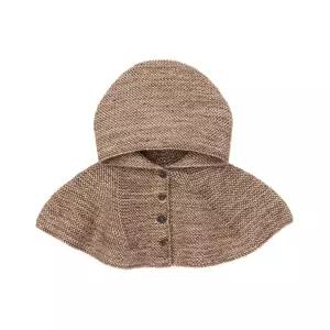 [미샤앤퍼프]키즈 버튼 케이트 케이플릿 카키브라운 K1190W25 255