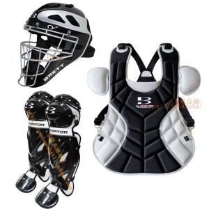 프로 포수 헬멧 보호대 블랙 무광택 카디널 포수용 라지 장비