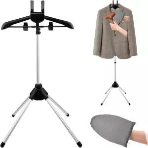 조절 가능한 랙 위안펜론 휴대용 의류 찜기 걸이 미니 그레이 다림질 보드 및 액세서리 옷 여행 가정용으로