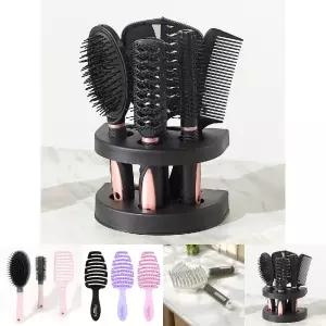 미용 헤어 브러쉬 빗 7종세트 머리빗 볼륨 드라이빗/머리빗/헤어/브러쉬/세트/모음