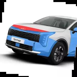 ppf보호필름 스포티지 페이스리프트 헤드라이트 PPF 보호필름 NQ5