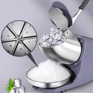 고속분쇄기 눈꽃빙수기계 팥빙수 가정용슬러쉬기계 각얼음 소형 빙삭기 실타래 팥빙수만들기