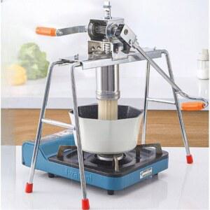 업소용 신선한 웰빙 전골 전기 제면기 고구마 기계 금형 식 가정용 국수 압착 32cm