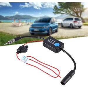 로니식 ANT-208 12V 자동차 FM AM 라디오 신호 증폭기 공중 안테나 부스터 앞 유리 보트