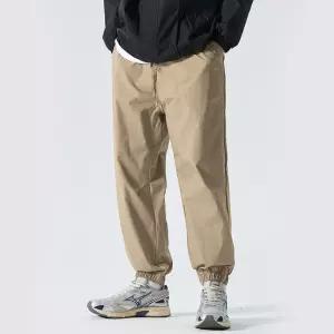밴딩 조거 면바지 남성 캐주얼 고무줄 팬츠 봄가을스？？ 조커 트랙 밴바지 트레이닝 밴팬츠 여성 남자스 하