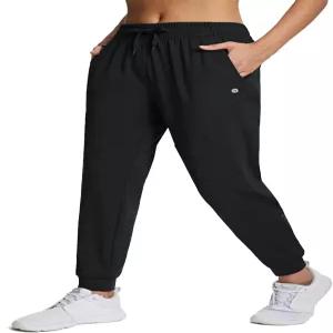 발레프 여성 플리스 안감 바지 조거 방수 지퍼 포켓 보온 스웨트 팬츠 겨울 러닝 하이킹 조깅