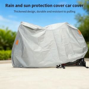 호환 TOSUOD 방수 자전거 커버 울 안감 자외선 차단 오토바이 레인 사계절 실내외 모토 스쿠터용