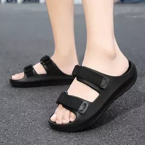 남자 여자 커플 편안함 착화감 찍찍이 타입 슬리퍼화장실 발편한 여름 사무실실내화 베란다 쪼리 물놀이 푹