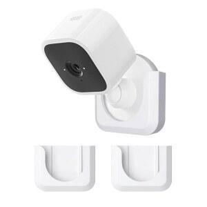 블링크 미니 카메라 접착 벽걸이 브래킷, 실내 카메라용 강력 내구성 마운트 스탠드, 드릴 없음, 나사 없음(블링크 화이트용)