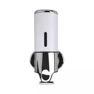 물비누 용기 디스펜서 450ml 화이트 샴푸 세제 욕실 케이스 액체 통스펜서 비누 용품