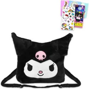 쿠로미 플러시 지갑 세트 플러스 스티커 타투 등이 포함된 번들 헬로키티와 친구들을 위한 소녀용