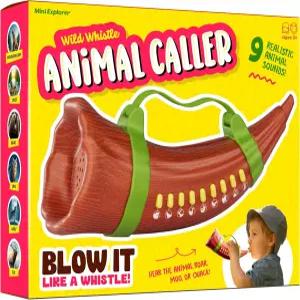 충전식 미니 익스플로러 동물 호출기 - 야외 장난감 선물 3세 4세 5세 6세 7세 소년용 소년 3-5 4-6 5-7