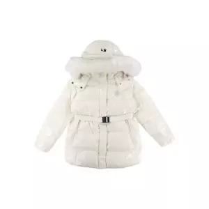 [택가/499000] MLB 여성 빅로고 후드퍼 미드 패딩 GB3FDJB0326-50CRS