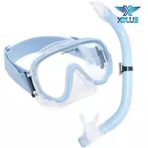 [하프클럽/]XBLUE 레저용 마스크 스노클세트 N155224 레저스포츠