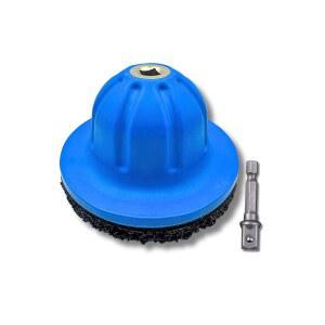 6인치 카바이드 lx 클리닝 및 실리콘 유럽 드릴 위한 휠 카라반을 허브 범용 교체 어댑터가 프로페셔널 키트 자동차 그라인더 타이어 도구 디스크 hi 림 포함된 무선