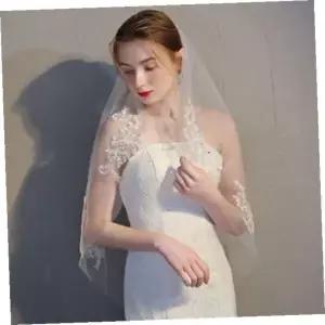 [셀러에이드]면사포 로맨스자수웨딩베일셀프웨딩신부면사포