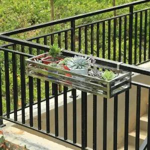 화분 스텐 베란다 창틀 거치대 걸이대 스테인레스 다육이 이동식 야외