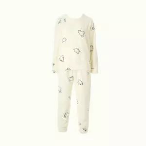 솔브 겨울 극세사 여성 이지웨어 VEP396WSCRTSG