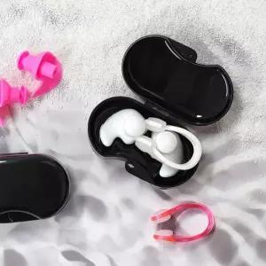 스노클링 코 귀마개 수영 클립 세트 노즈 물놀이 코마개 집게