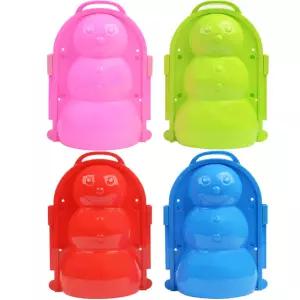 플유 눈사람 눈틀 제조기 랜덤 1개 스노우볼메이커 눈뭉치 눈사람만들기 눈집게 눈놀이 겨울야외놀이