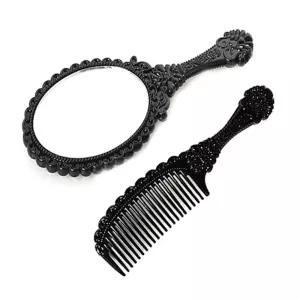 세븐 엔틱 빗 거울 세트 중 1p 머리빗 일자빗 신사빗 헤어빗 머리빚 머리빗