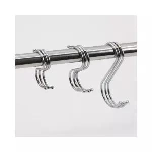 고리 다용도 스텐 10개 후크 s자걸이 대형