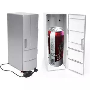 냉온장고 긴 USB냉장고개인 소형