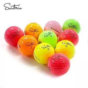 세인트나인 3피스 로스트볼 컬러 A-급 10개