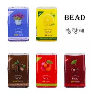 비드 방향제 방향제 레몬 라벤더 블랙체리 헤이즐넛 탈취제 사과 소확행